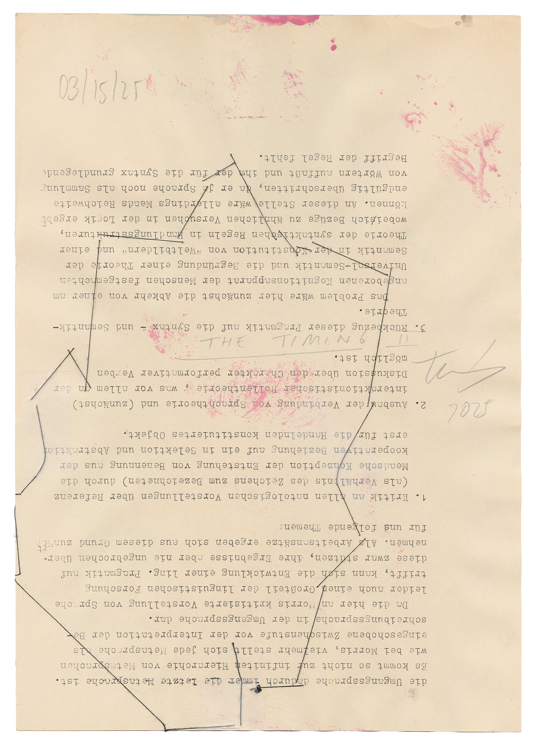 03/15/25 The Timing II